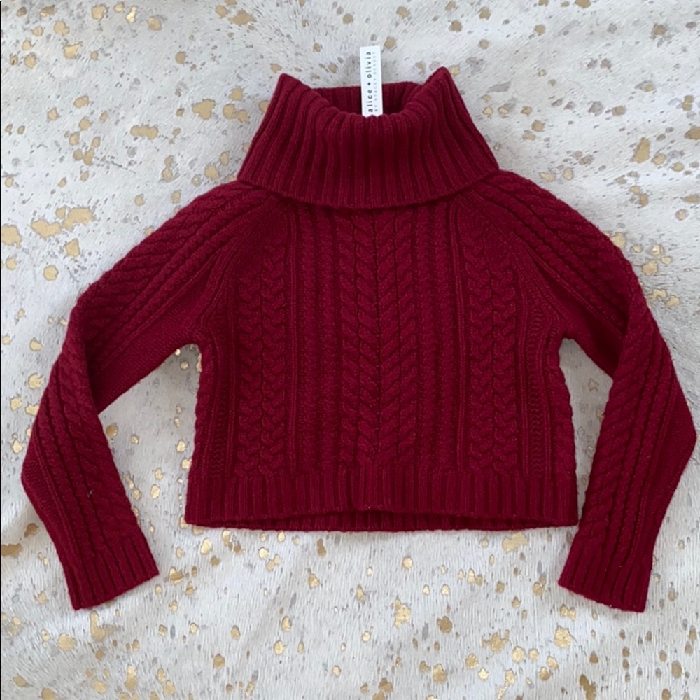 BRAND NEW TAGS ON — Cashmere Cropped Sweater